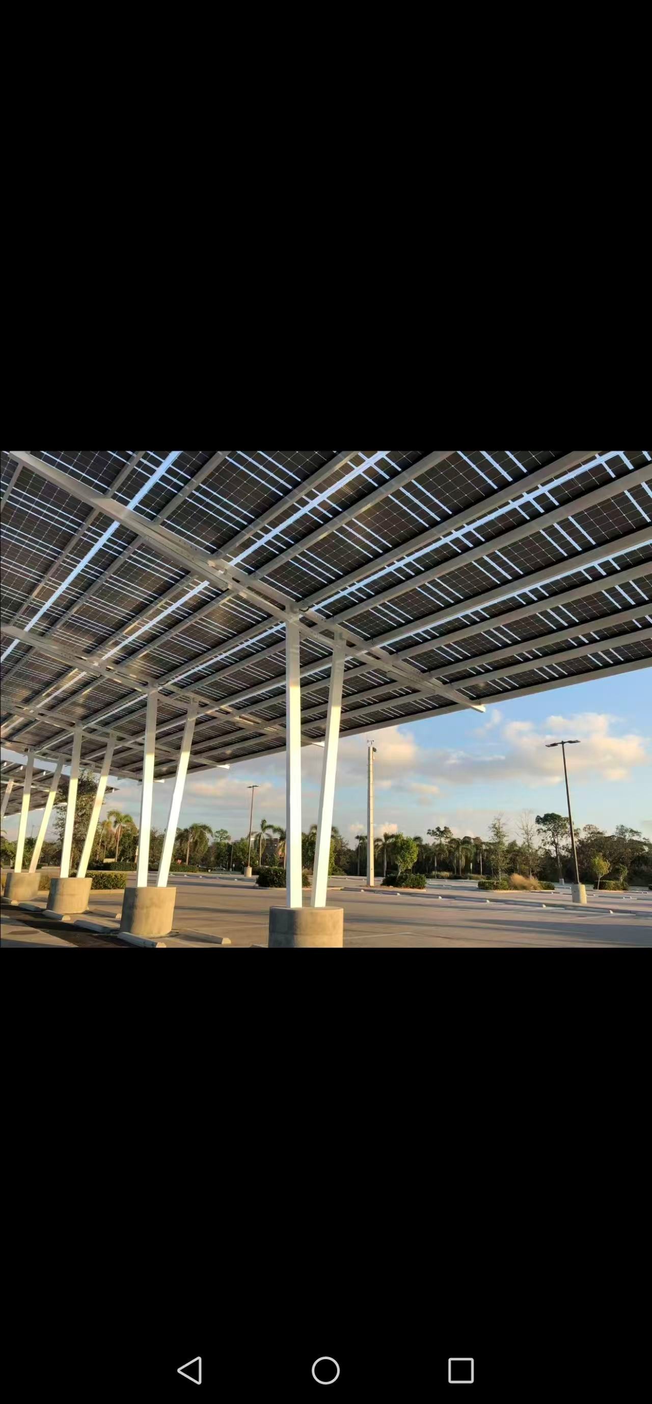Photovoltaic carport